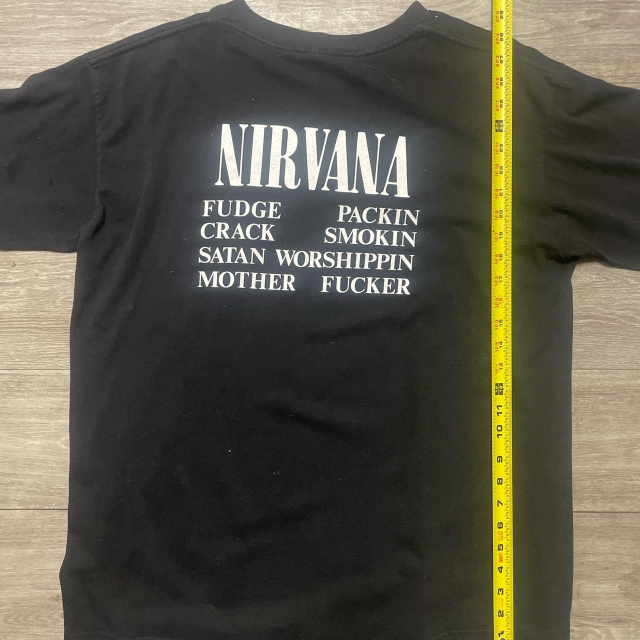 Vintage 1992 nirvana Dante’s inferno layers of hell... - Depop