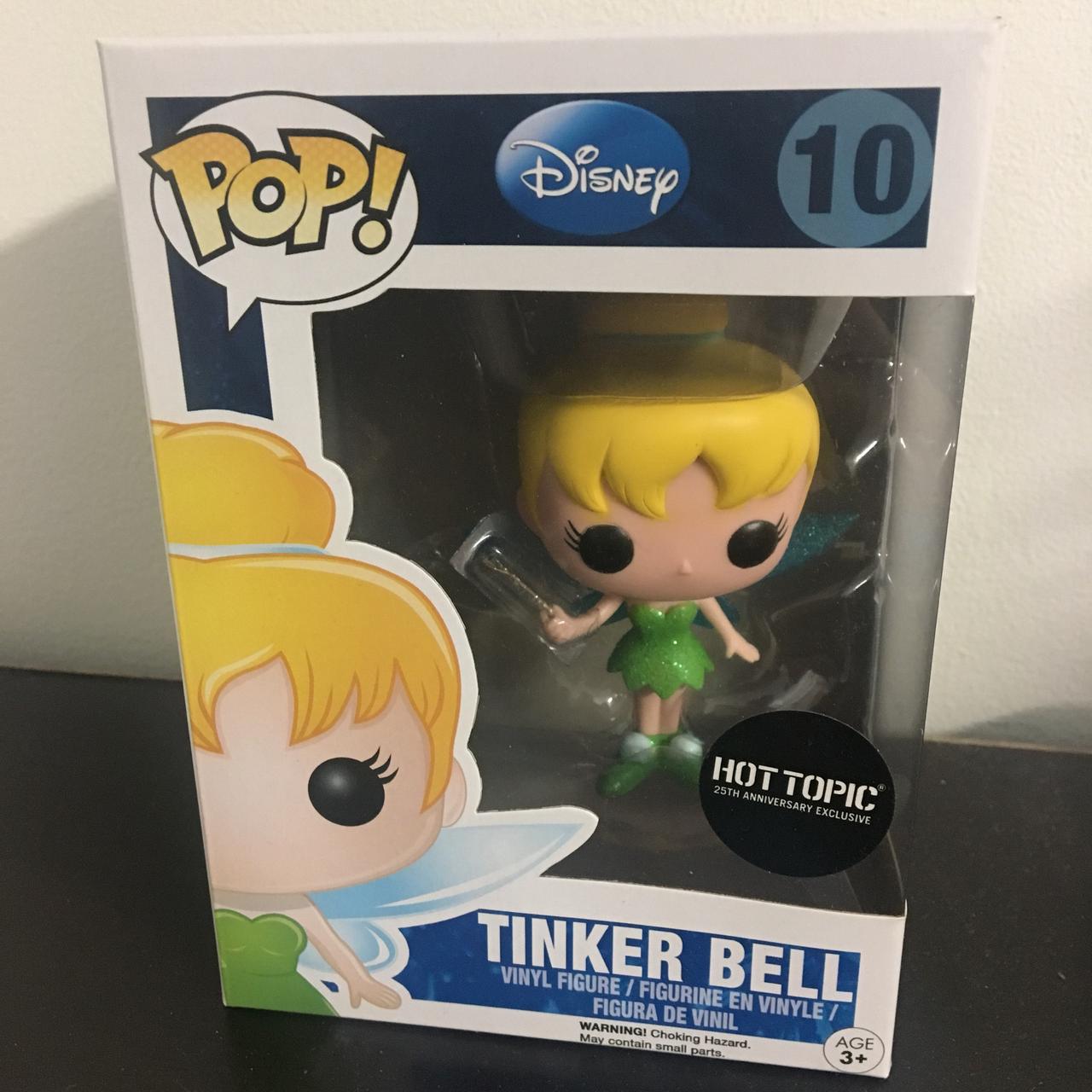 Hot Topic Exclusive Glitter Tinker Bell FunkoPOP... - Depop