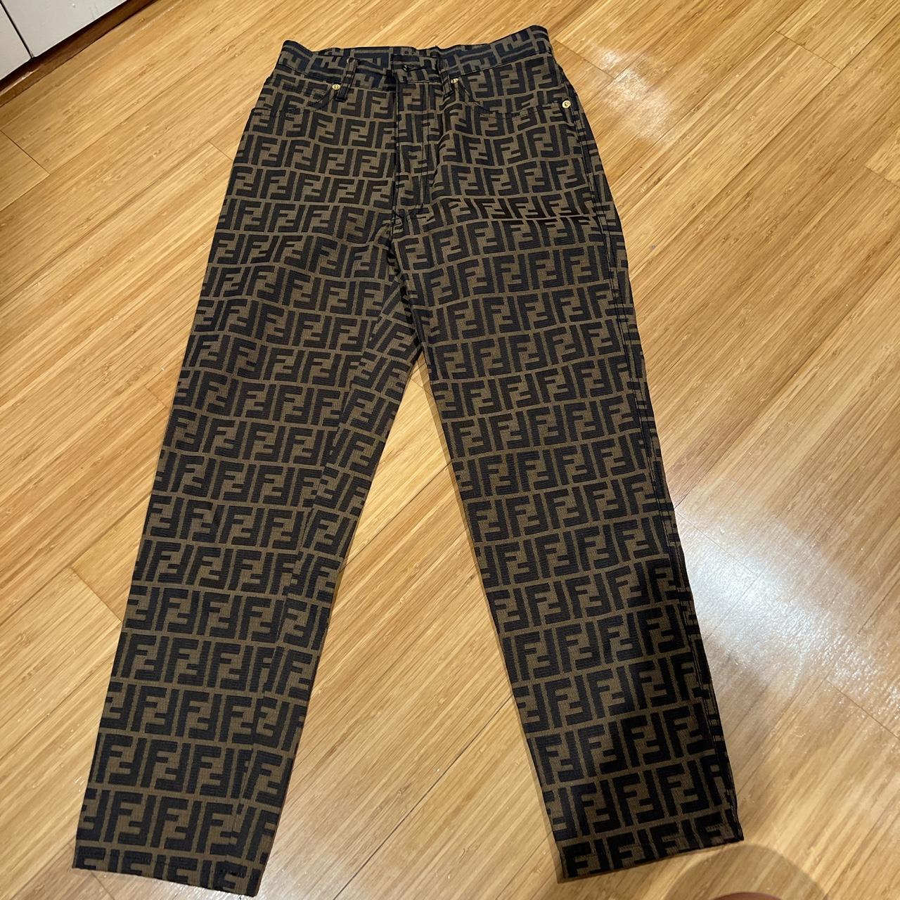 Fendi pants. No size on them but I would say they. Depop