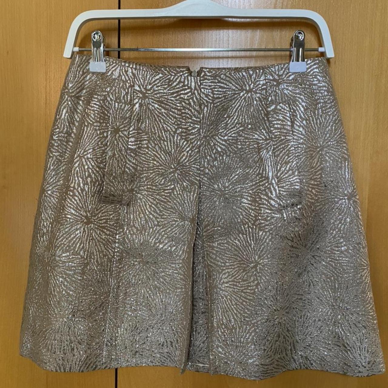 APC x Vanessa Seward metallic miniskirt in size...