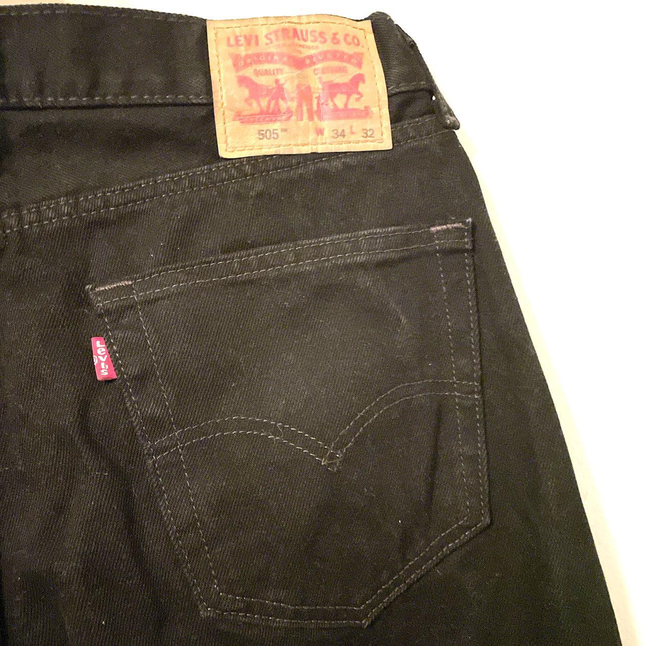 Classic Men’s 505 Black Levi Jeans Brand New |... - Depop