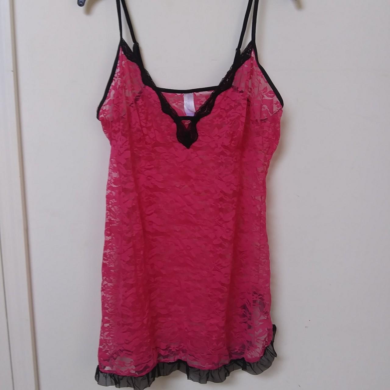 NWOT XL (16-18) Secret treasures lace chemise Hot... - Depop