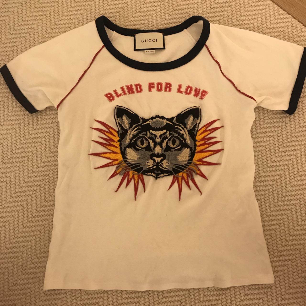 Blind for love outlet t shirt gucci