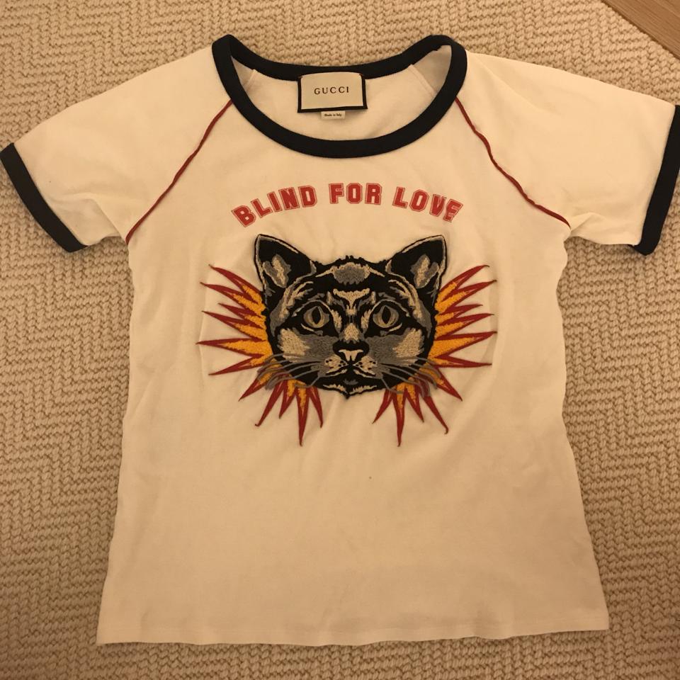 blind for love gucci shirt