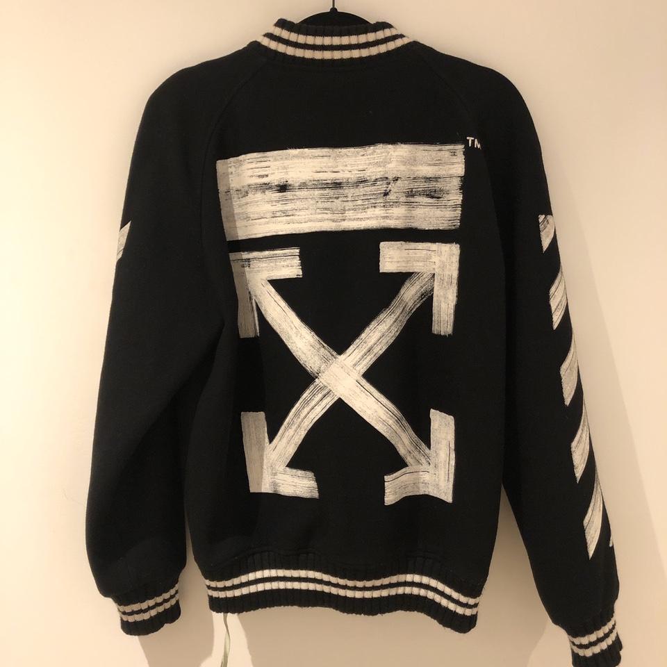 Off white varsity jacket f/w 17 - size S but fits a...