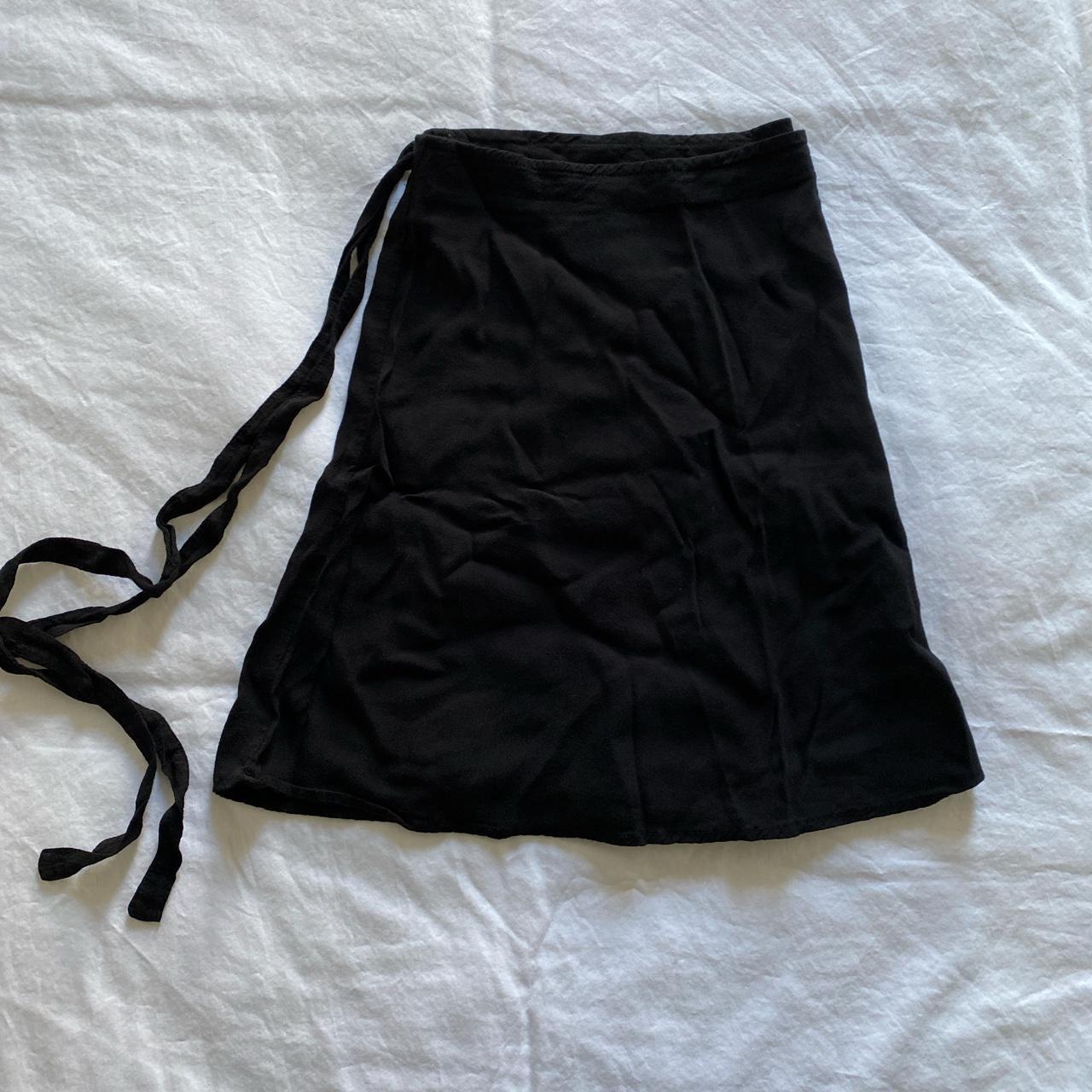Product Image 1 - Brandy Melville black wrap skirt