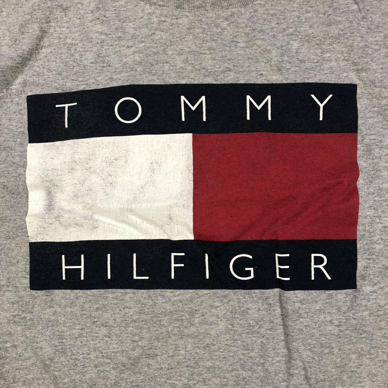 Vintage Tommy Hilfiger big flag shirt. Good... - Depop