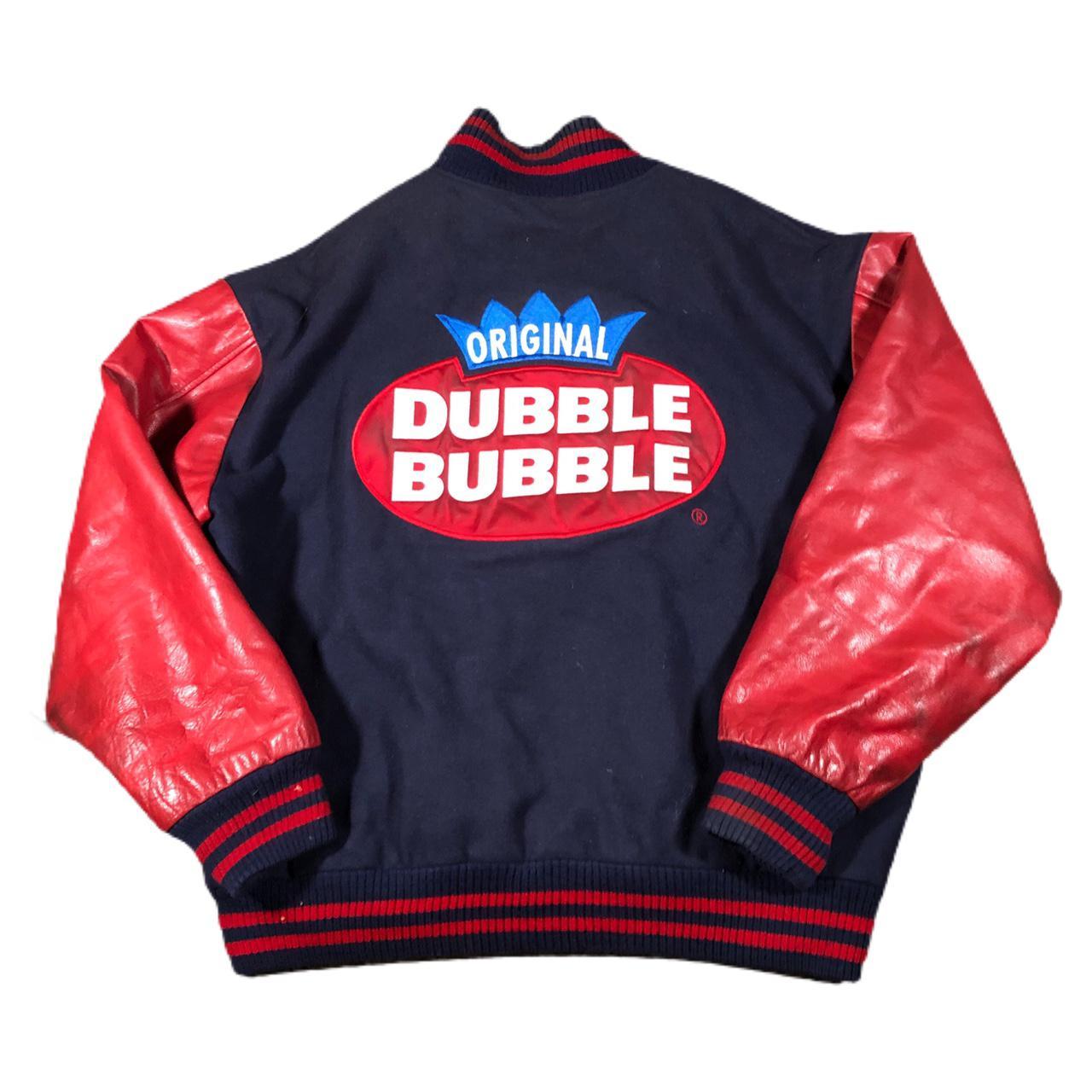 Vintage Double Bubble letterman varsity jacket. Good... - Depop