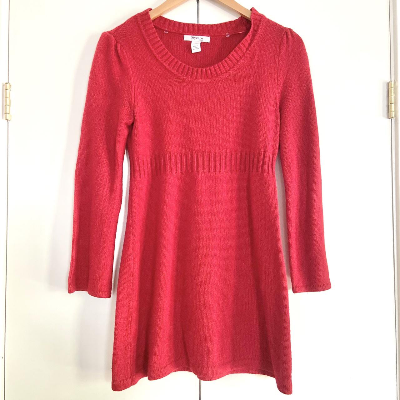 Adorable #sweaterdress by Style & Co #Petite. Wear... - Depop