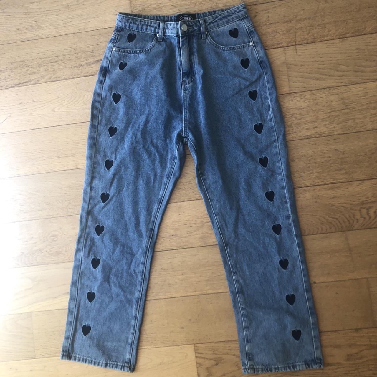 women-s-blue-and-black-jeans-depop