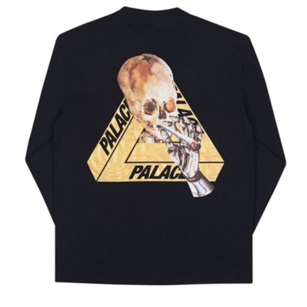 Palace skull sales hoodie