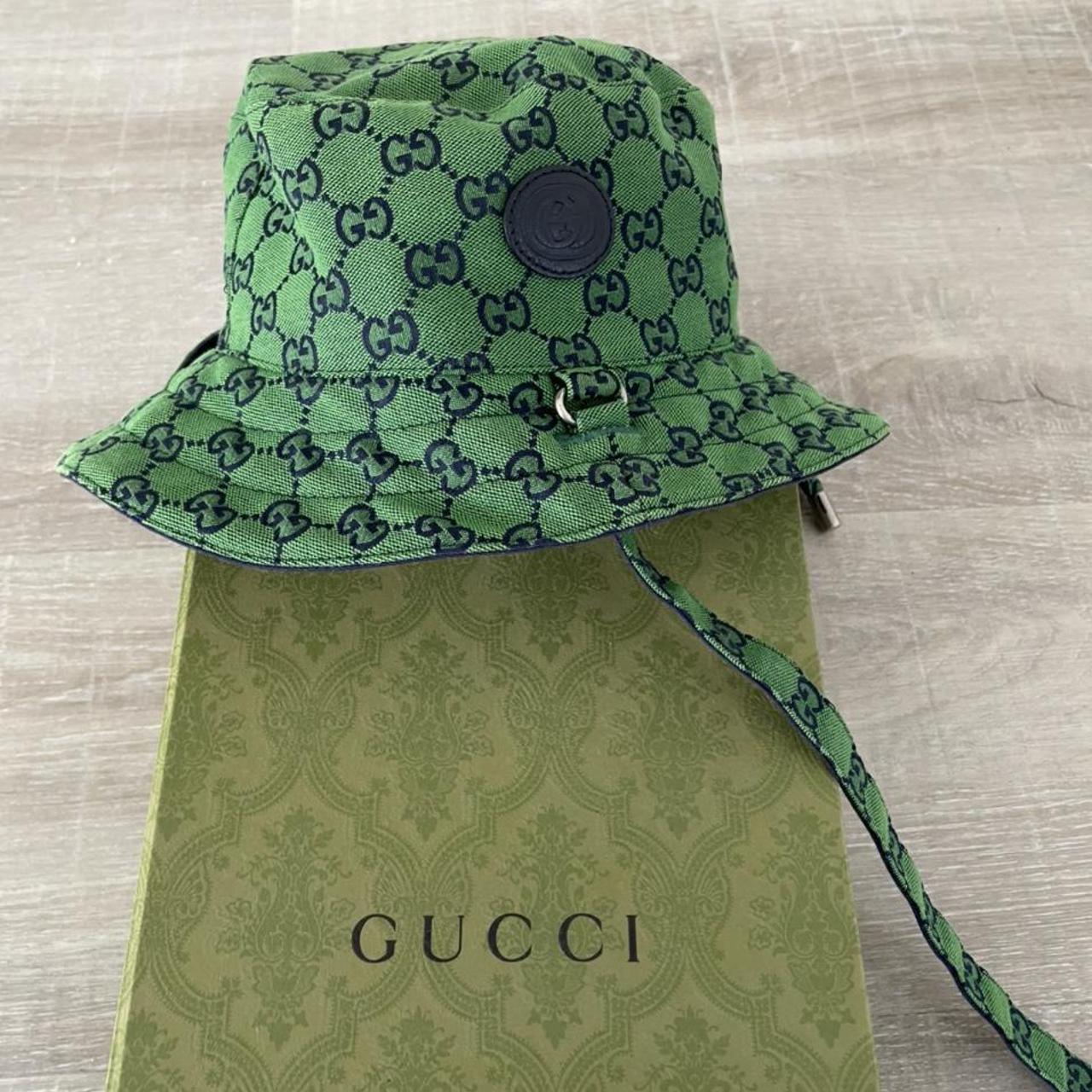 Gucci bucket hat size large. Has been lightly worn... Depop