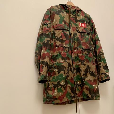 Supreme Field Parka Jacket Swiss Camo 666 RRP... - Depop