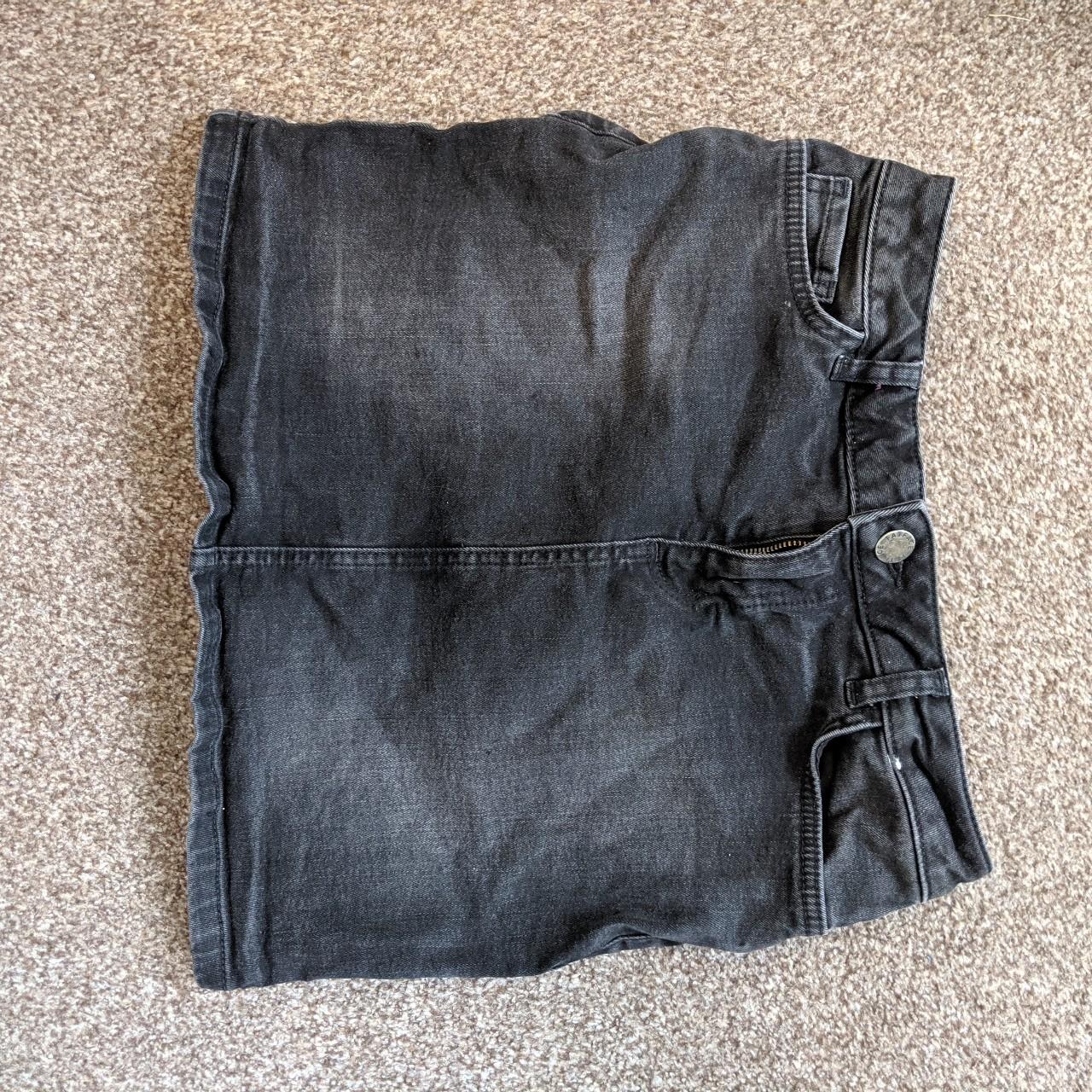 Black denim skirt fat face hotsell