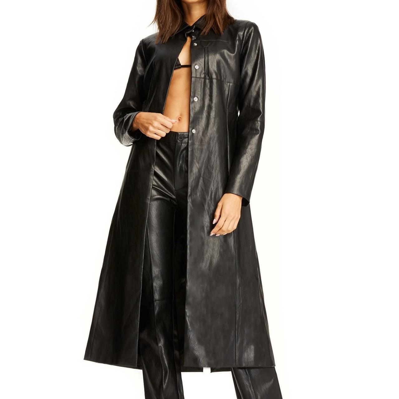 I am gia leather on sale coat