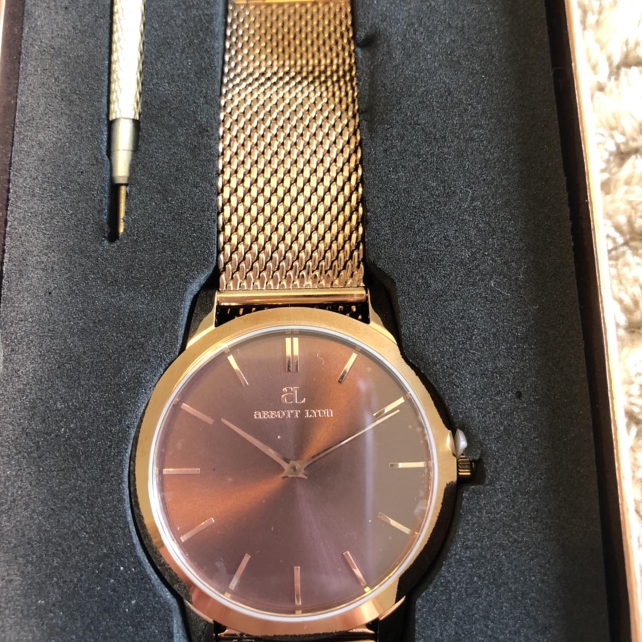 Abbott lyon mocha watch hot sale