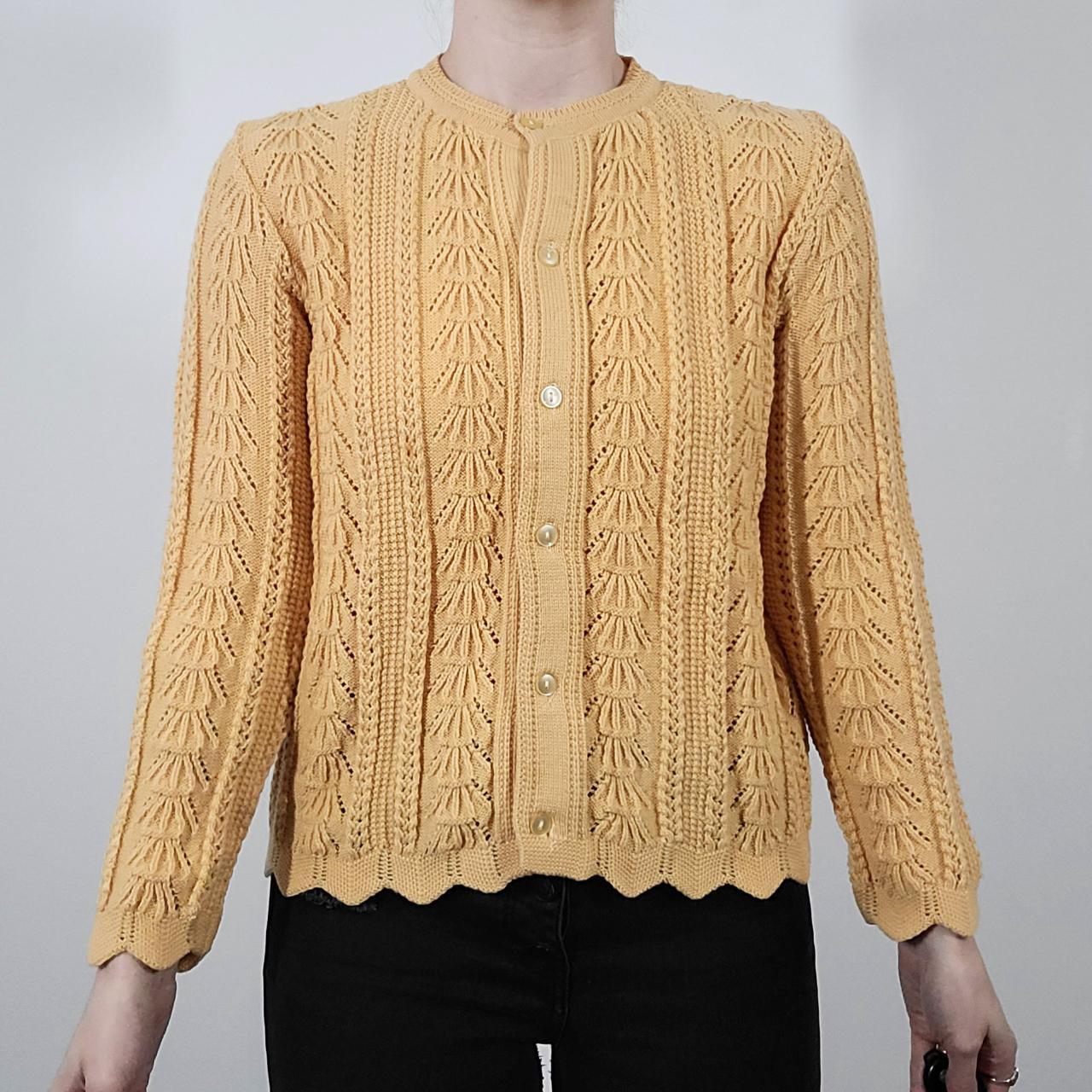 Product Image 1 - Cute Retro Cottagecore Pointelle Knit