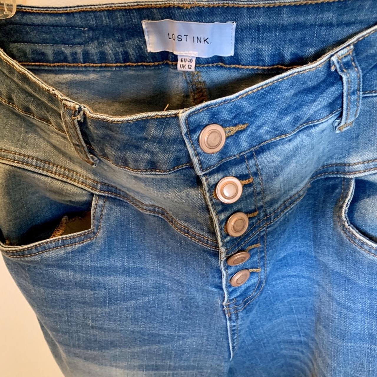 Product Image 4 - Indigo High Waist Skinny Jeans

UK