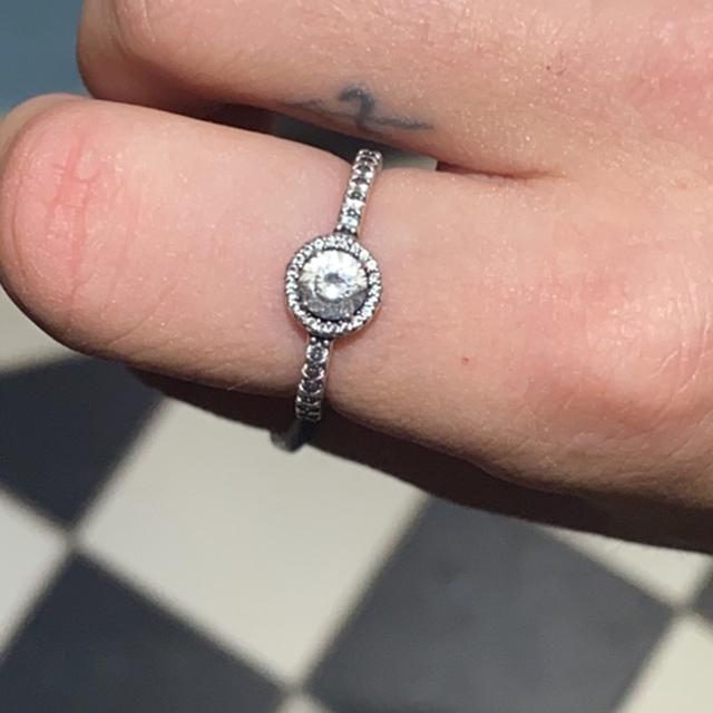 Classic elegant clearance ring pandora