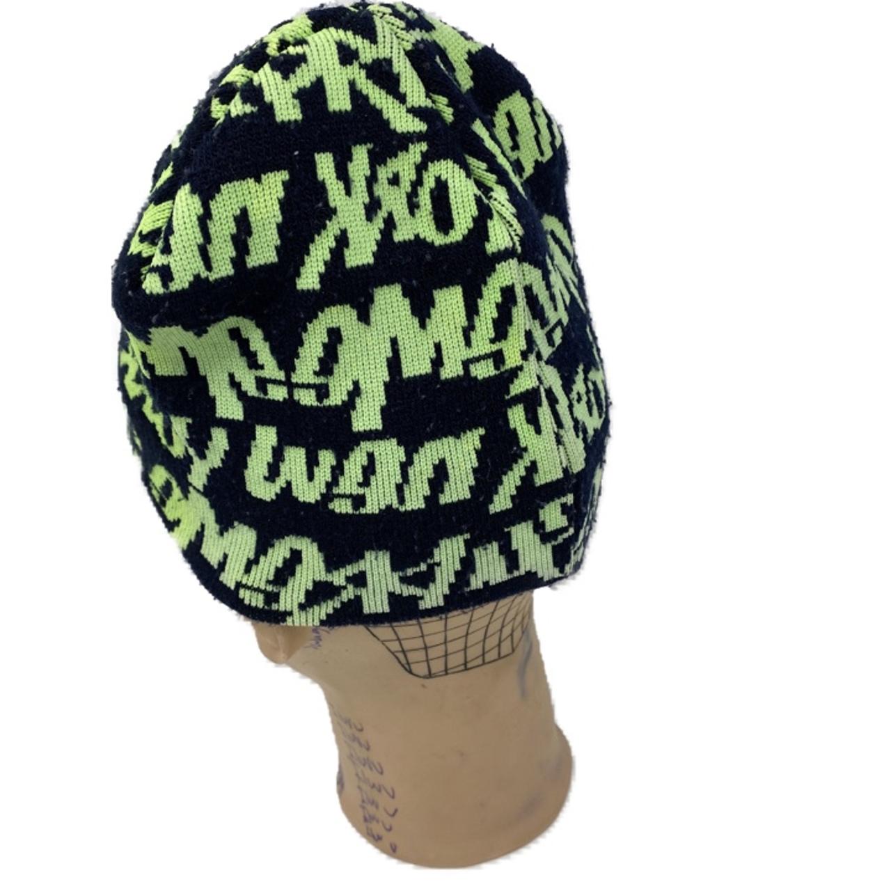 Supreme Vintage Graffiti Script Logo Beanie Dark Olive –