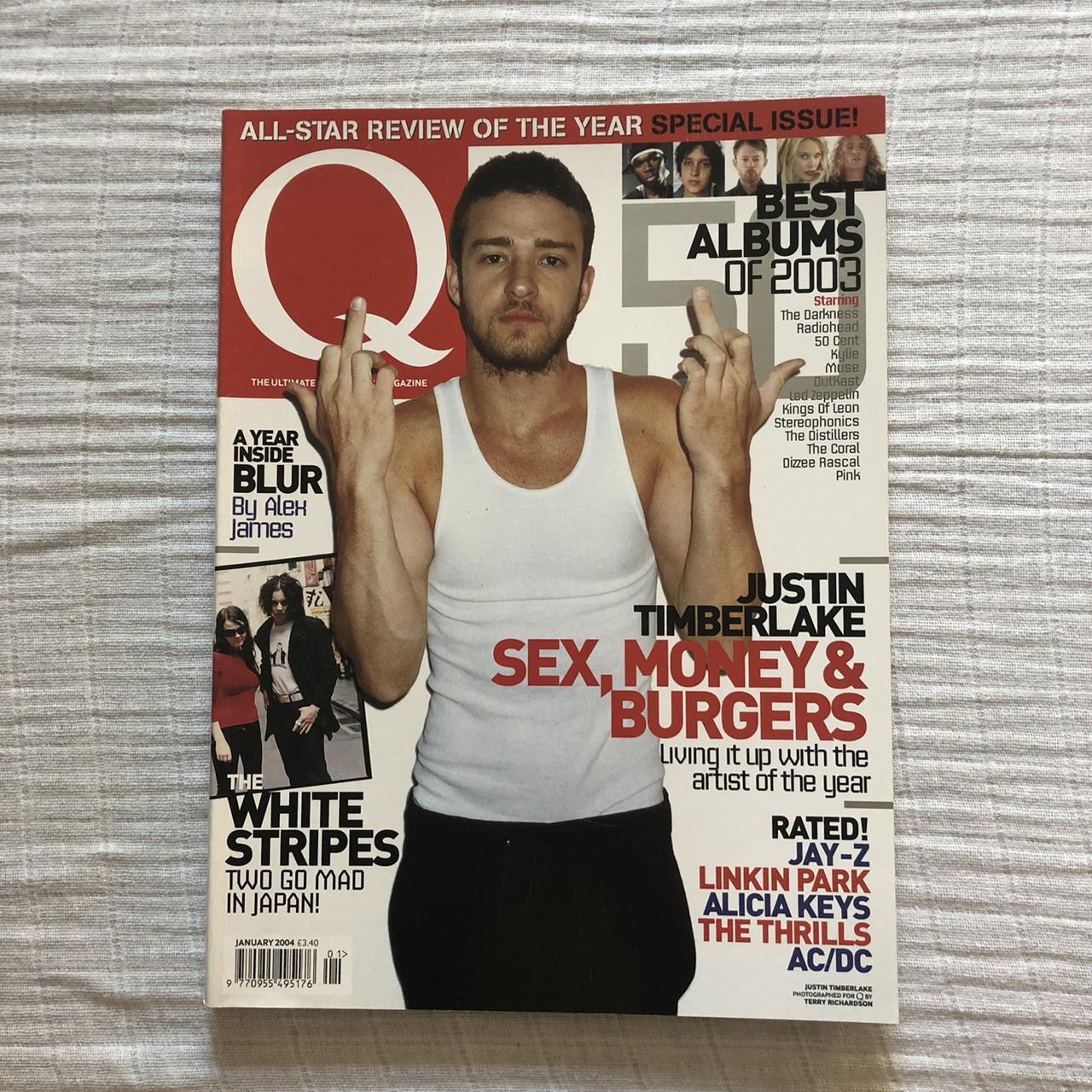 Q Magazine Issue 210 - Justin Timberlake cover... - Depop