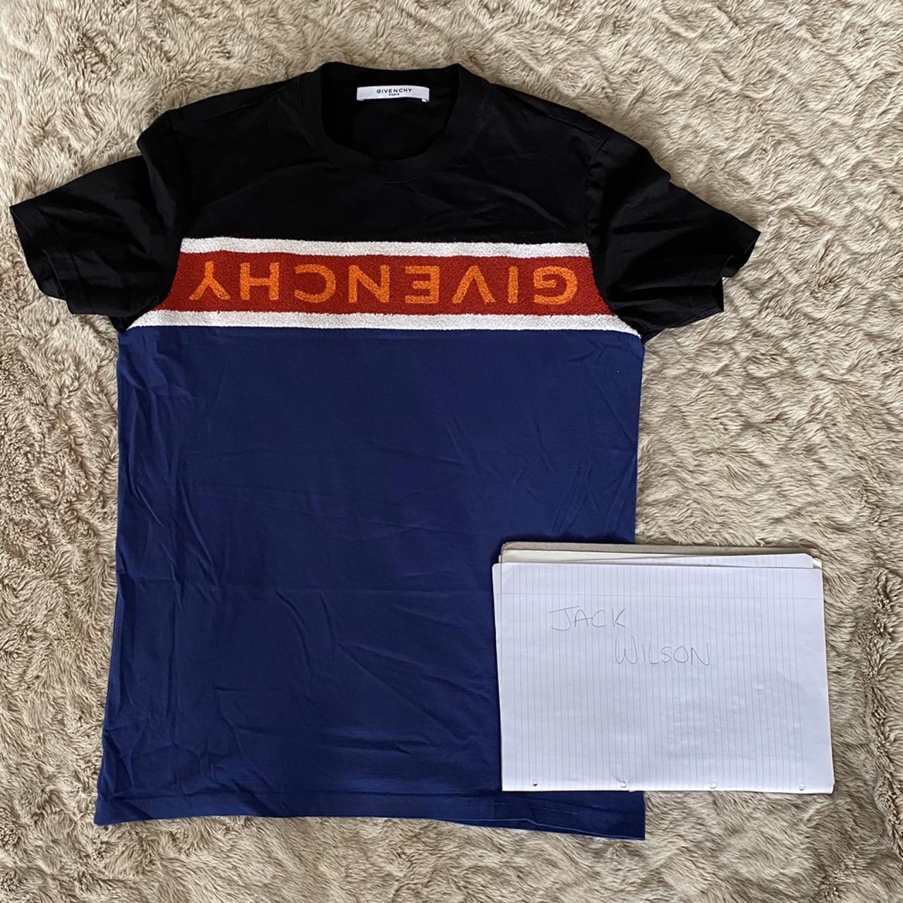 givenchy upside down t shirt