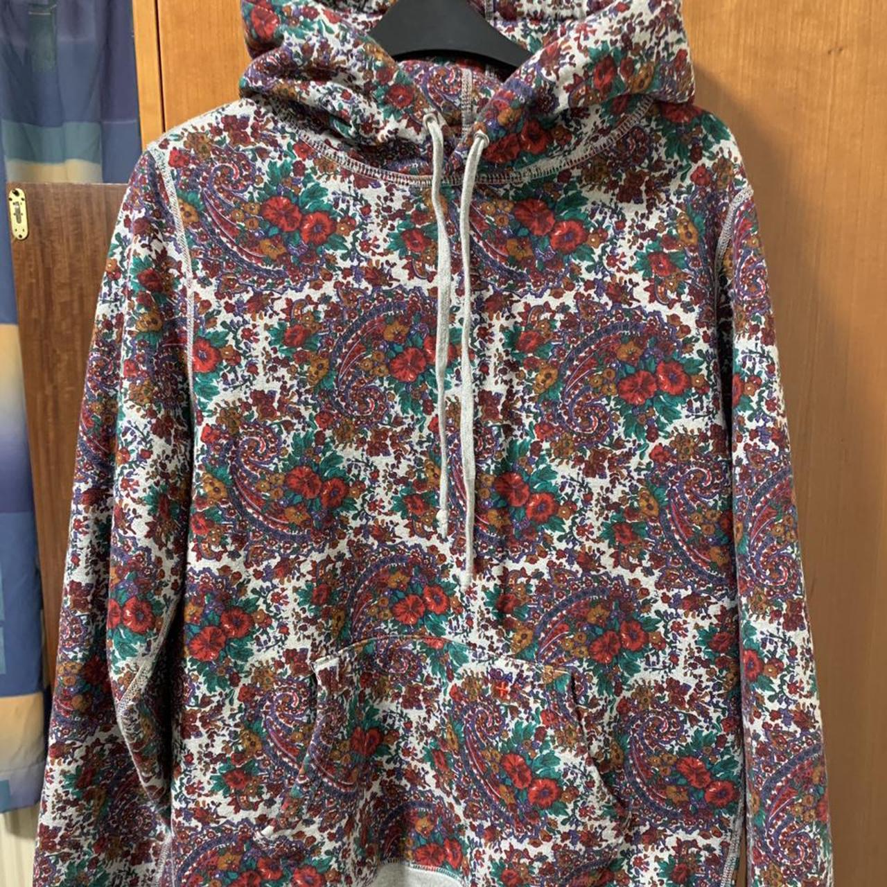 Noah Paisley hoodie // size small fits a medium too... - Depop