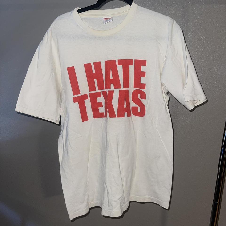 supreme i hate texas Tシャツ 他一点 - メンズ