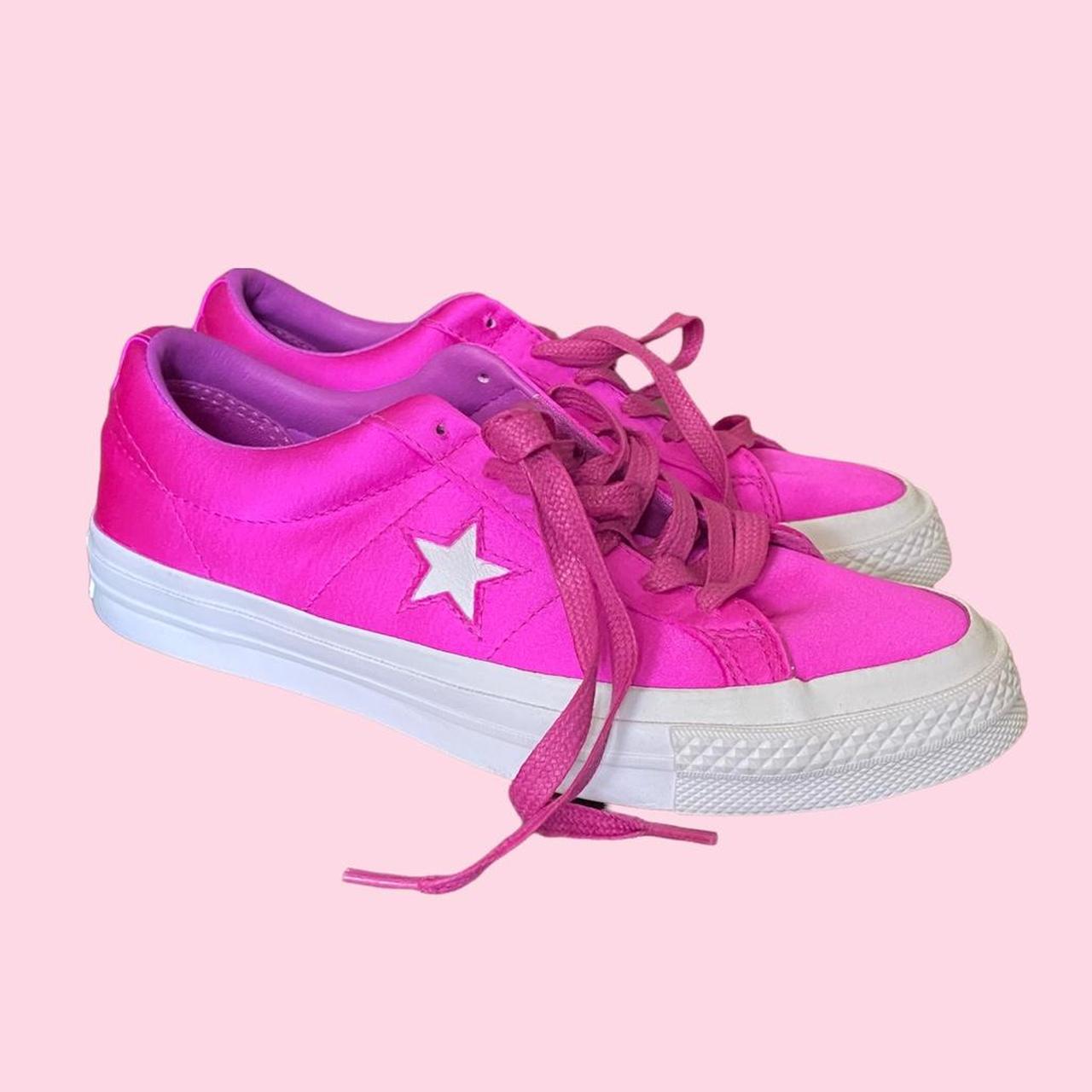 Product Image 1 - Converse one star magenta sneakers
-