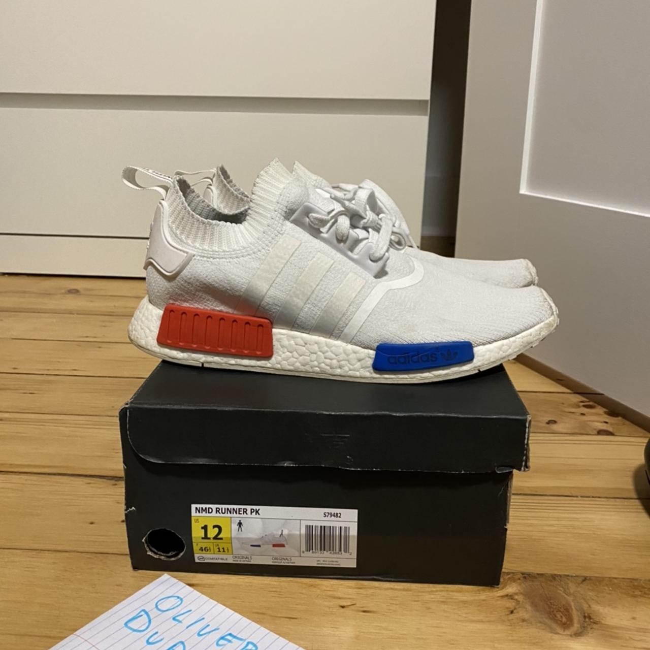 Adidas NMD OG white vintage white Authentic Used