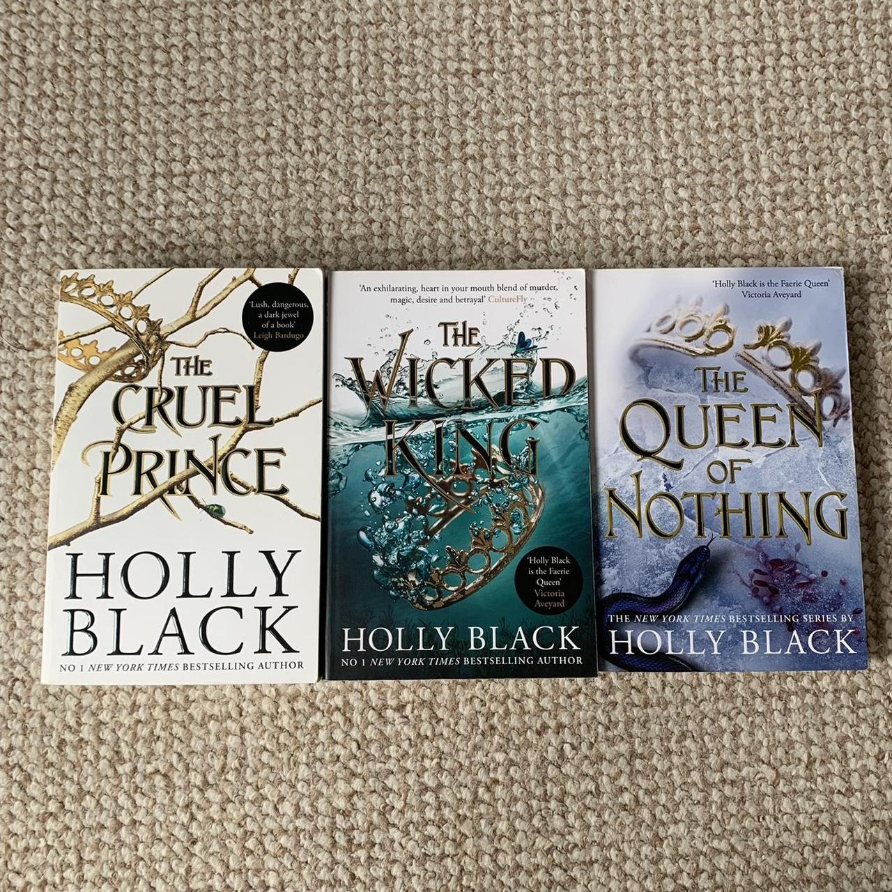 the cruel prince series by holly black in very... - Depop