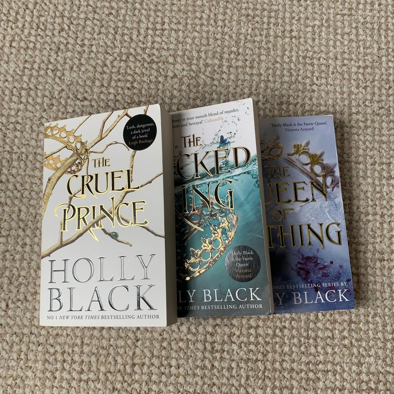 the cruel prince series by holly black in very... - Depop