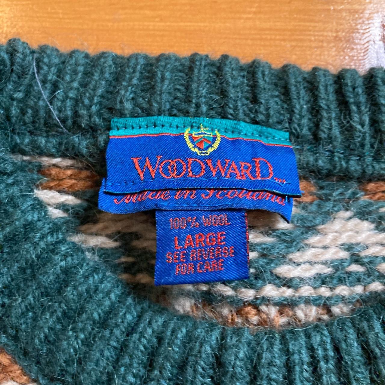 Vintage fairisle knit jumper Size L 22