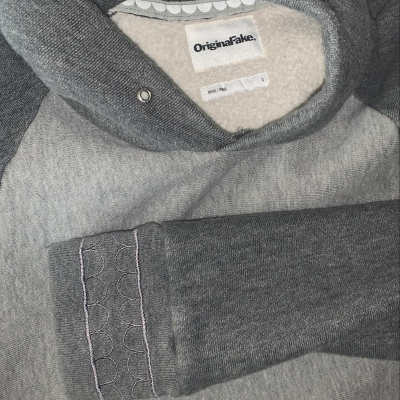 Kaws Men's Grey Hoodie | Depop