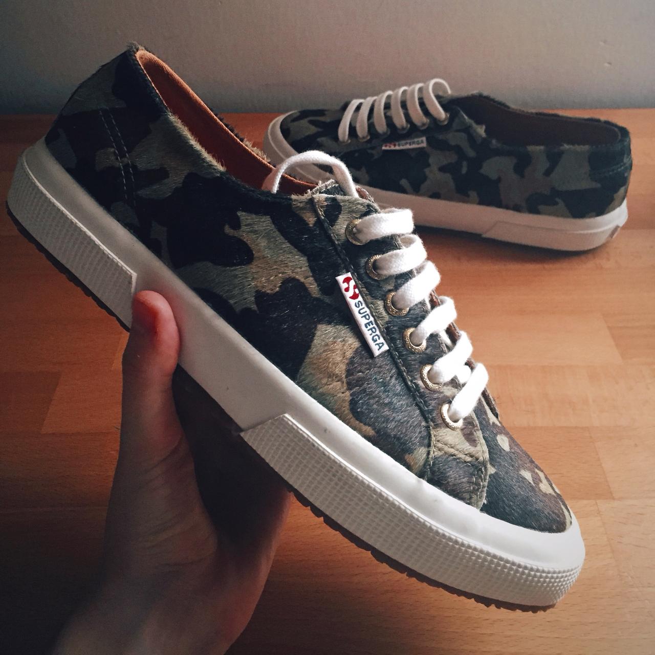 Superga sales camo sneakers