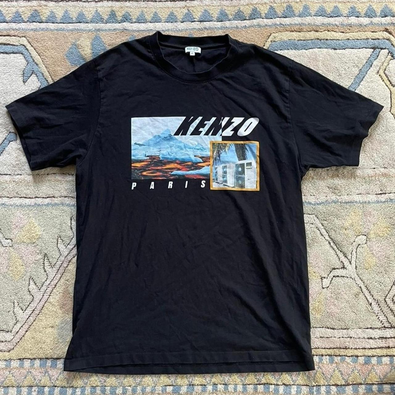 Kenzo | Men's | Tropical Ice T-Shirt | Size XL |... - Depop