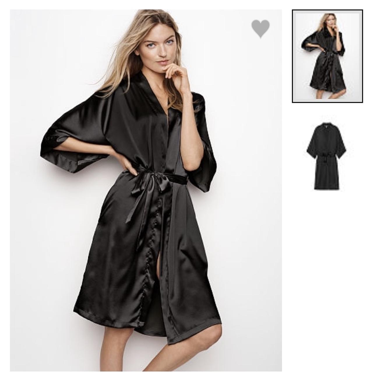 how to tie victoria's secret kimono robe