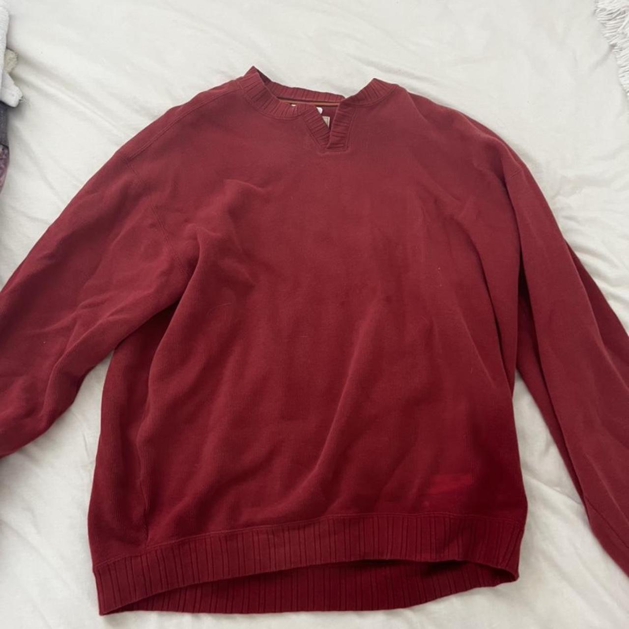 Tommy Bahama Women's Burgundy and Red Jumper
