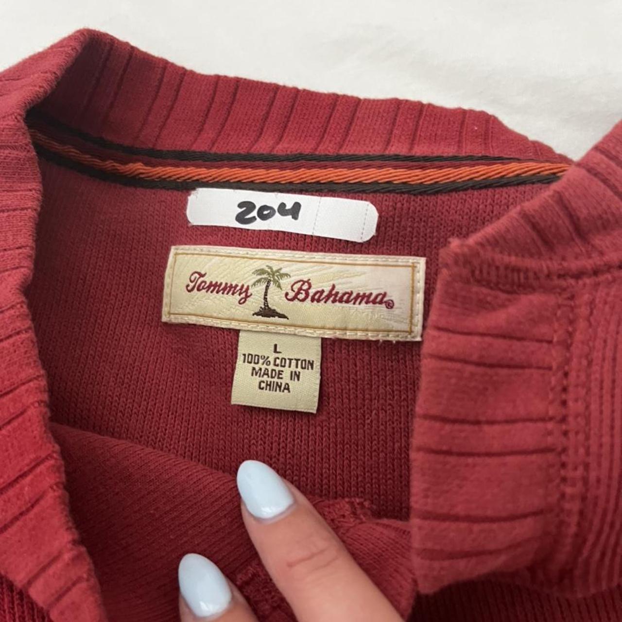 Tommy Bahama Women's Burgundy and Red Jumper (2)