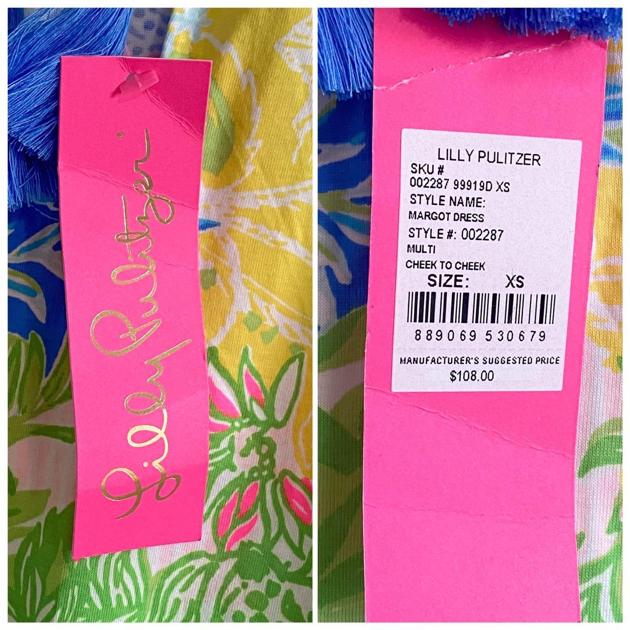 Lilly Pulitzer Women's Blue and Pink Dress (3)