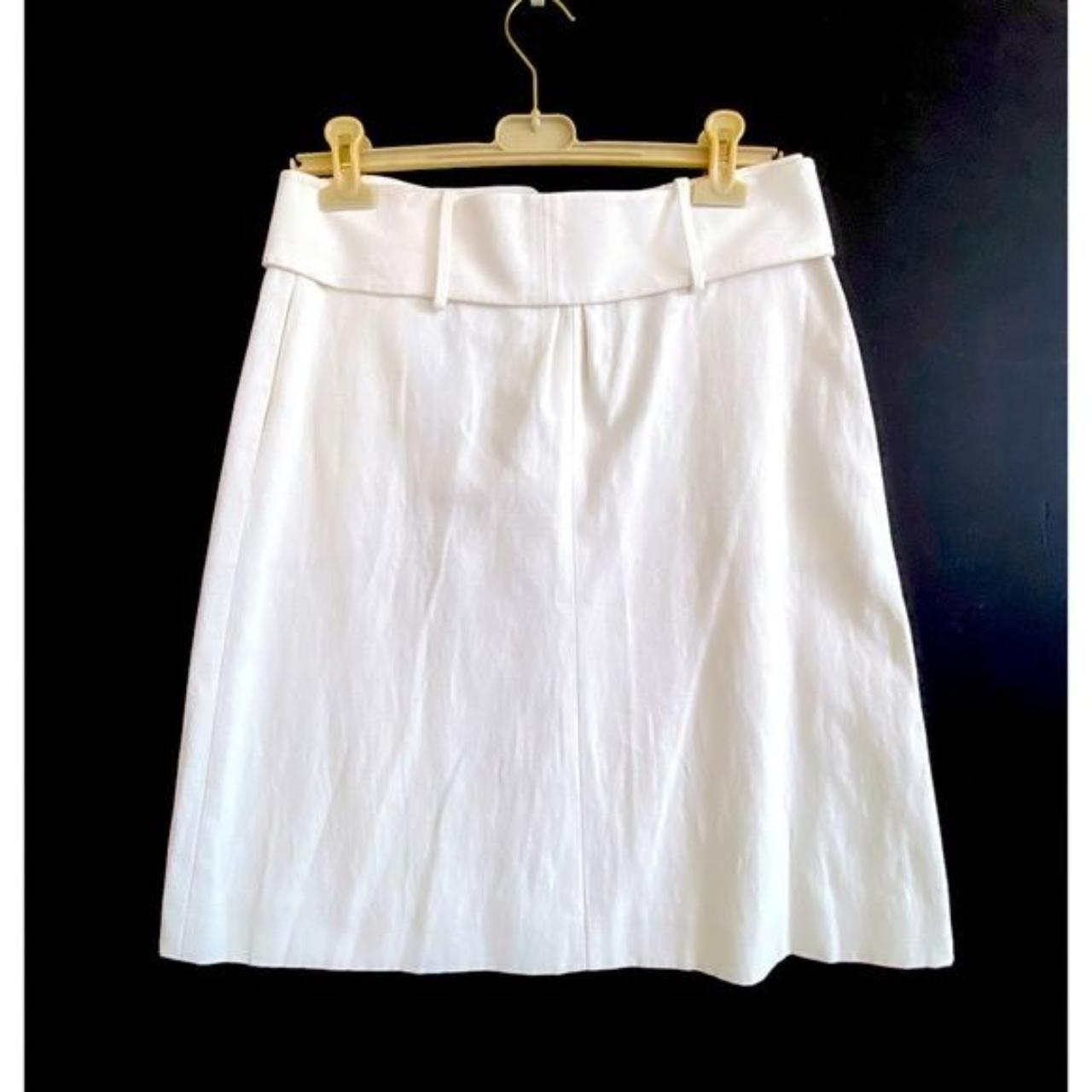 Chloé Women's White and Cream Skirt (2)