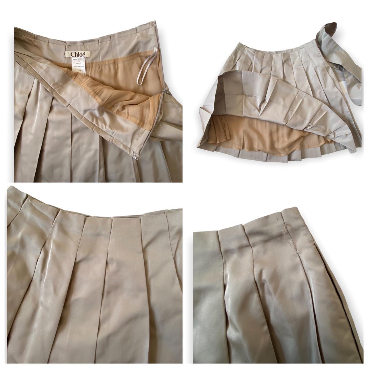 Product Image 3 - Chloé Silk Mini Skirt, Pleated,
size