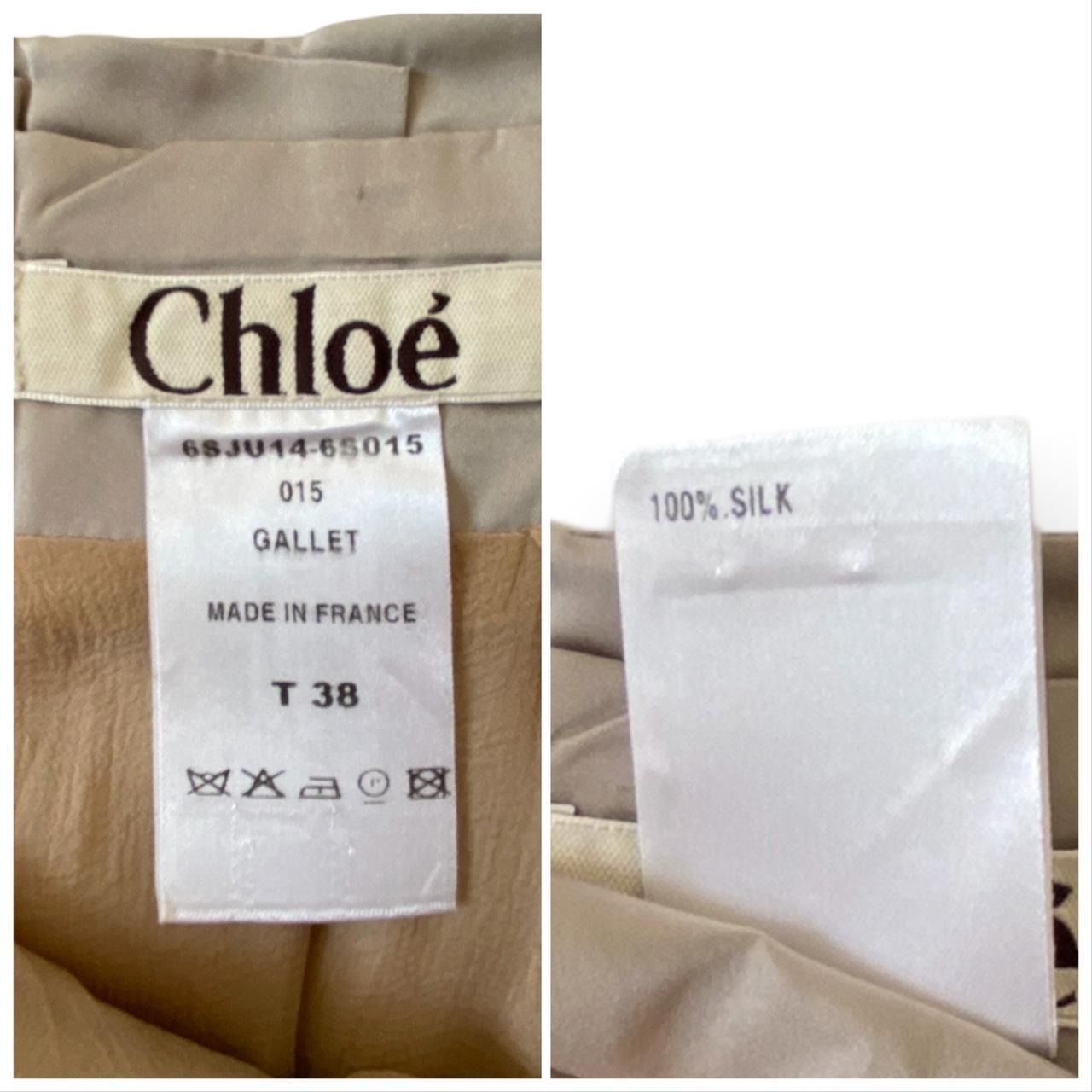 Product Image 4 - Chloé Silk Mini Skirt, Pleated,
size