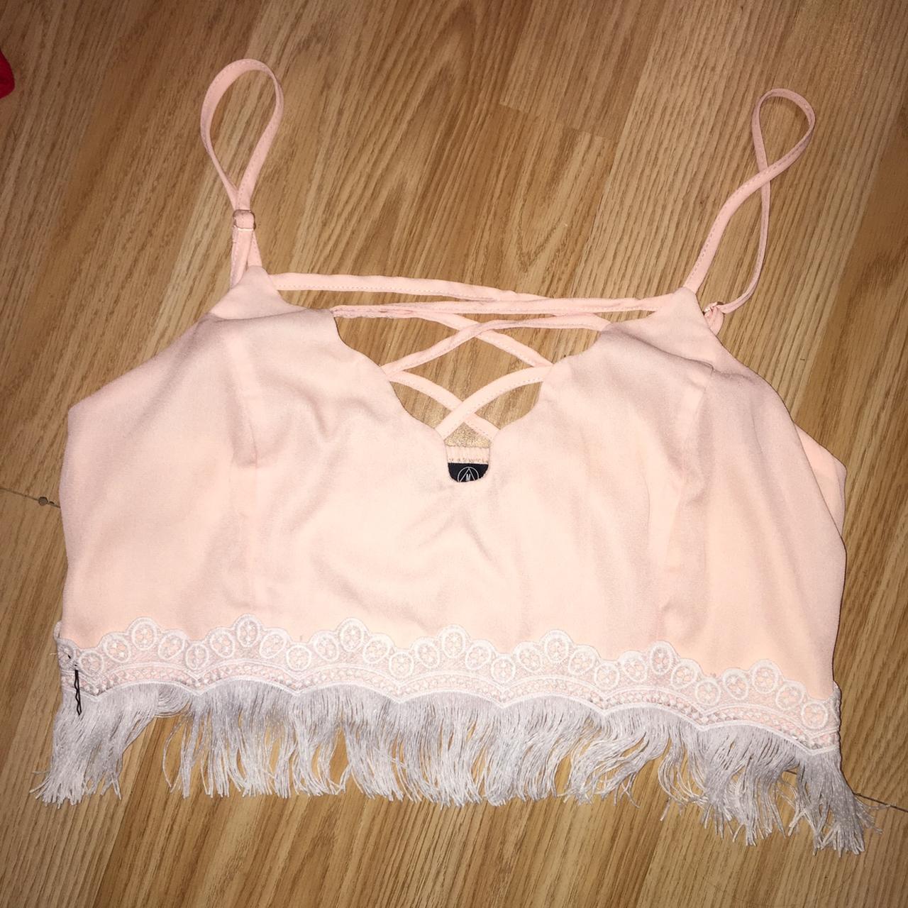 Missguided Crop Top Never Been Worn As Way To Big Depop