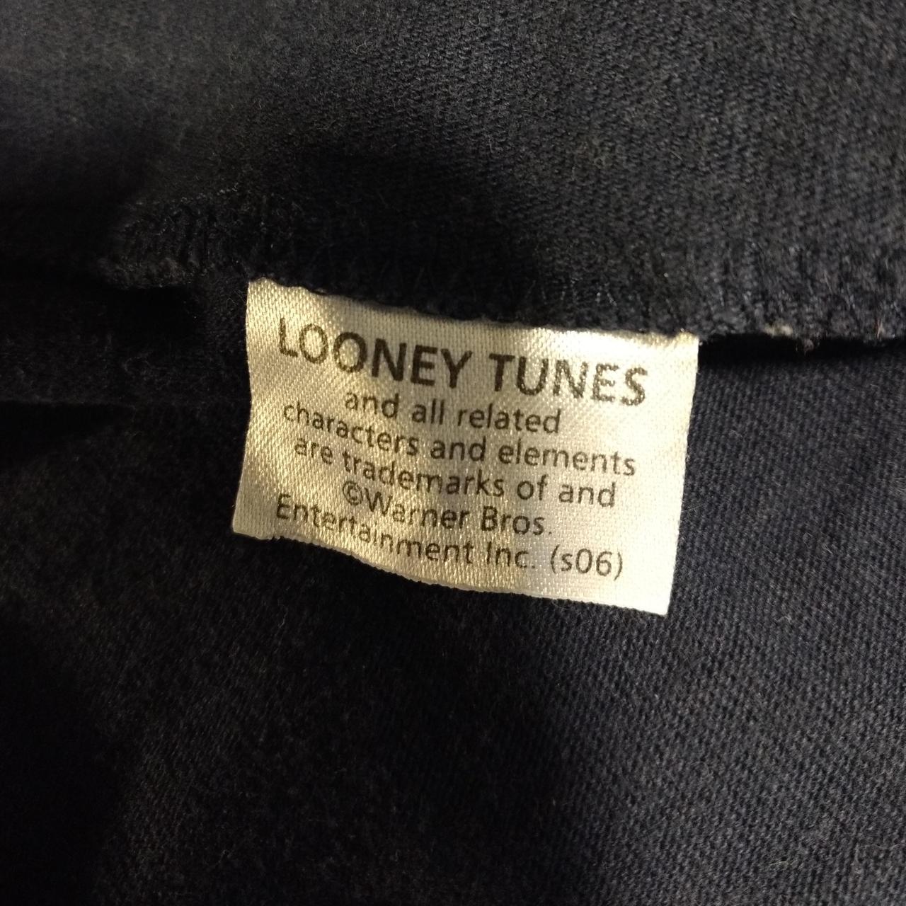 Looney Tunes Men's Navy and White T-shirt (4)