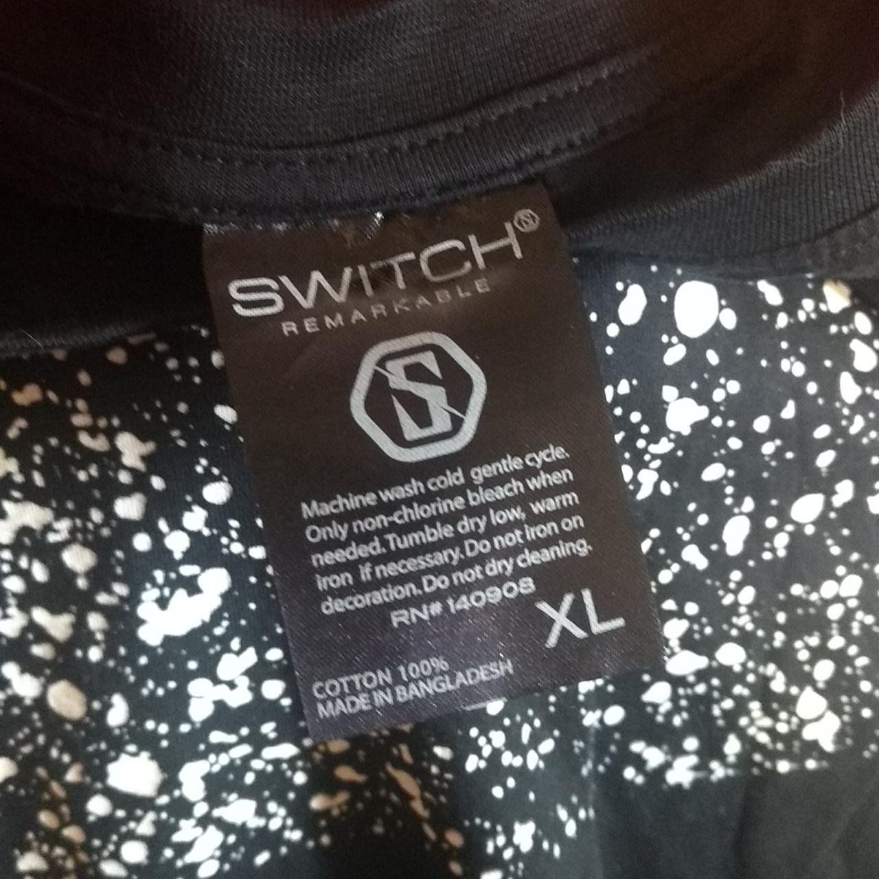 Switch Remarkable King Tshirt Black Size XL NWT... Depop