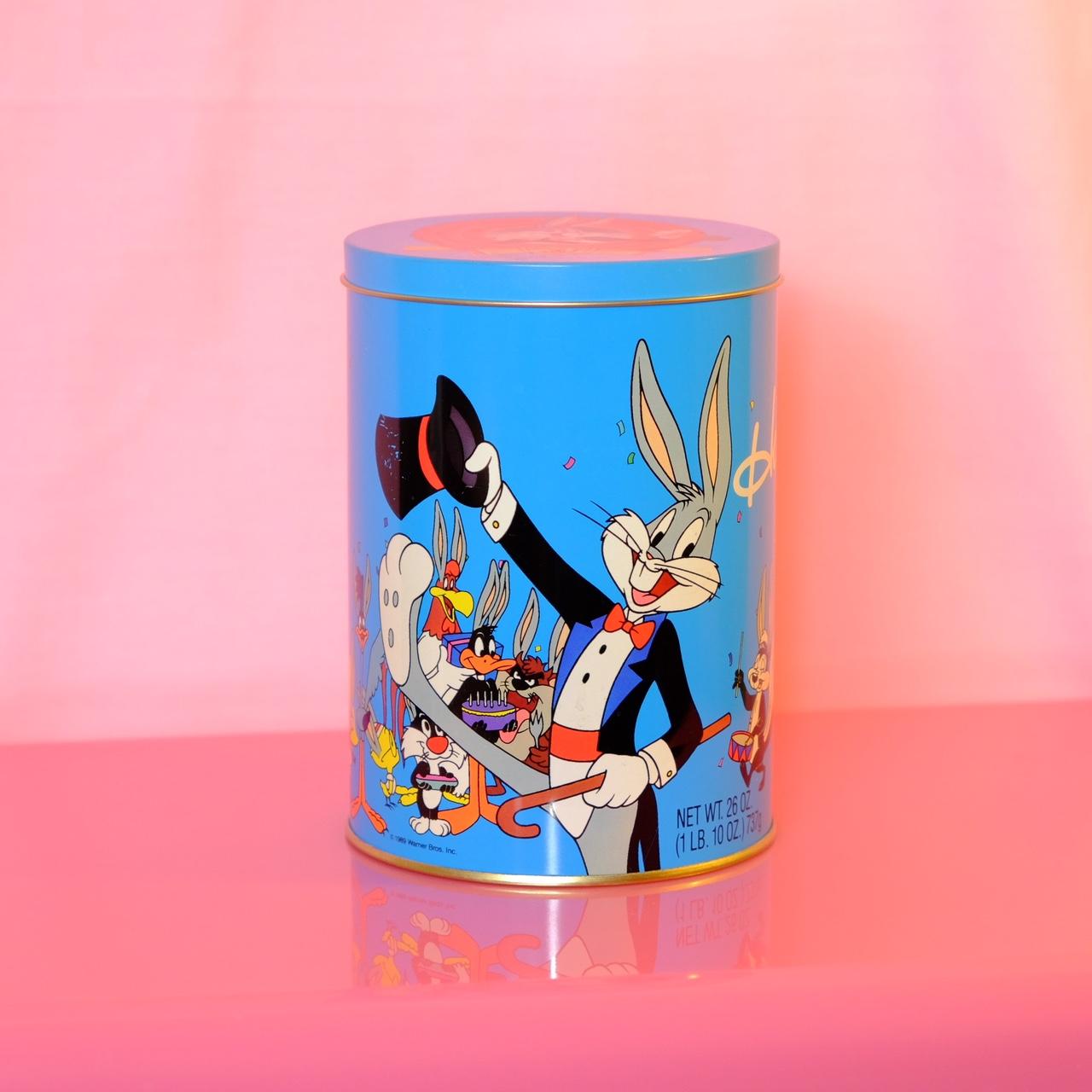 Warner Bros Tin Happy Birthday Bugs Bugs Bunny Vintage Tin 50th