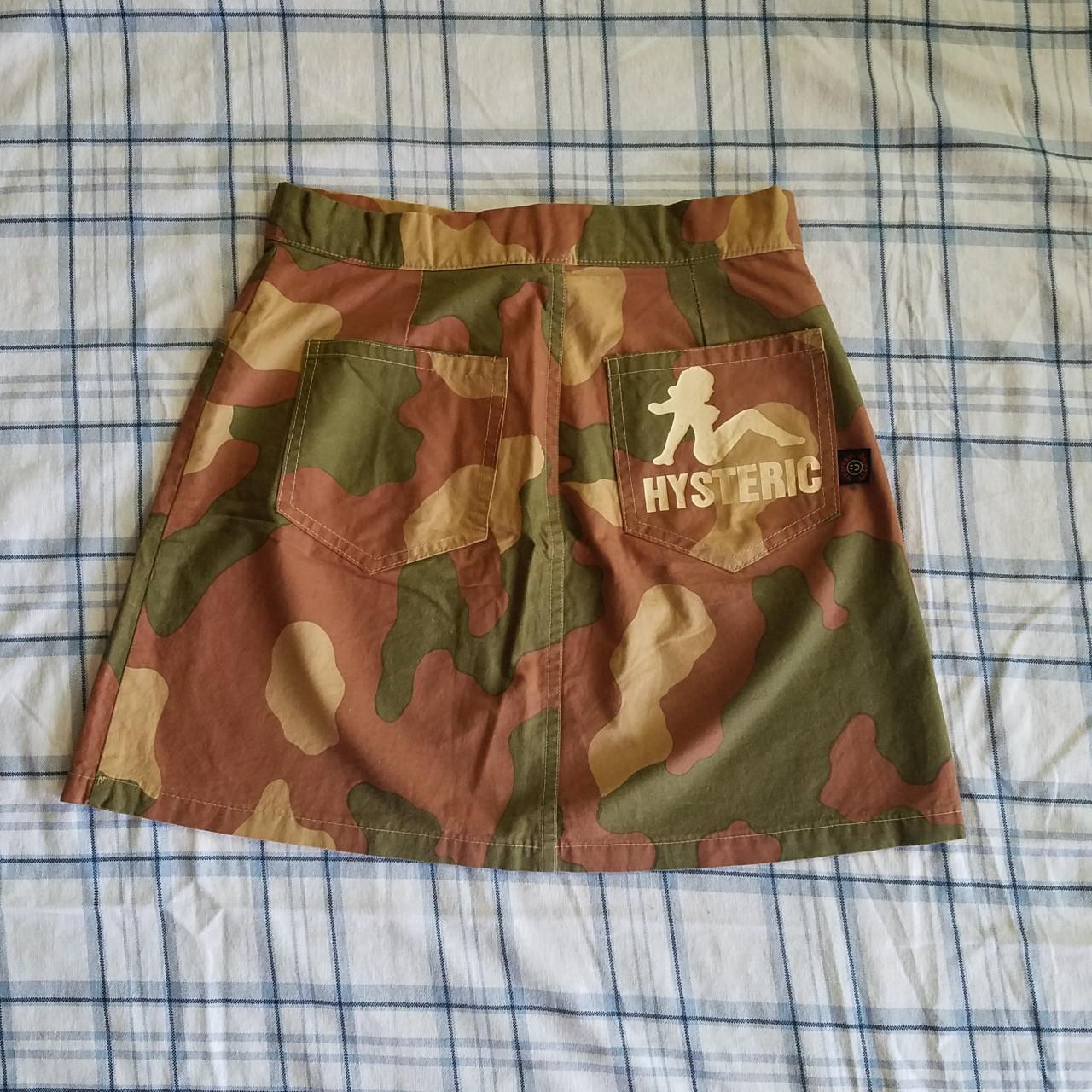 Hysteric Glamour Vintage 90s Camo Print Mini | Depop