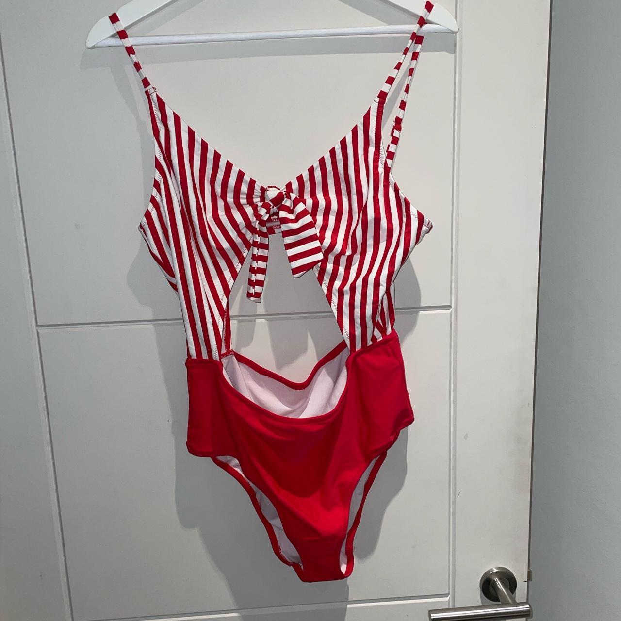 jack wills red swimsuit