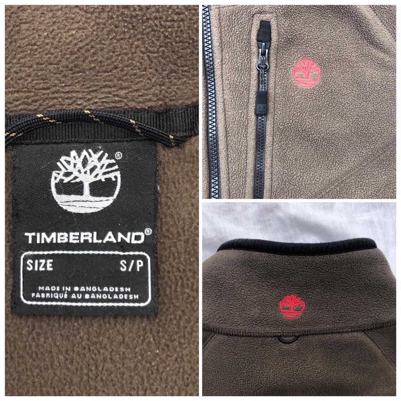 Timberland Zip-Up Tactical Hiking Fleece... - Depop